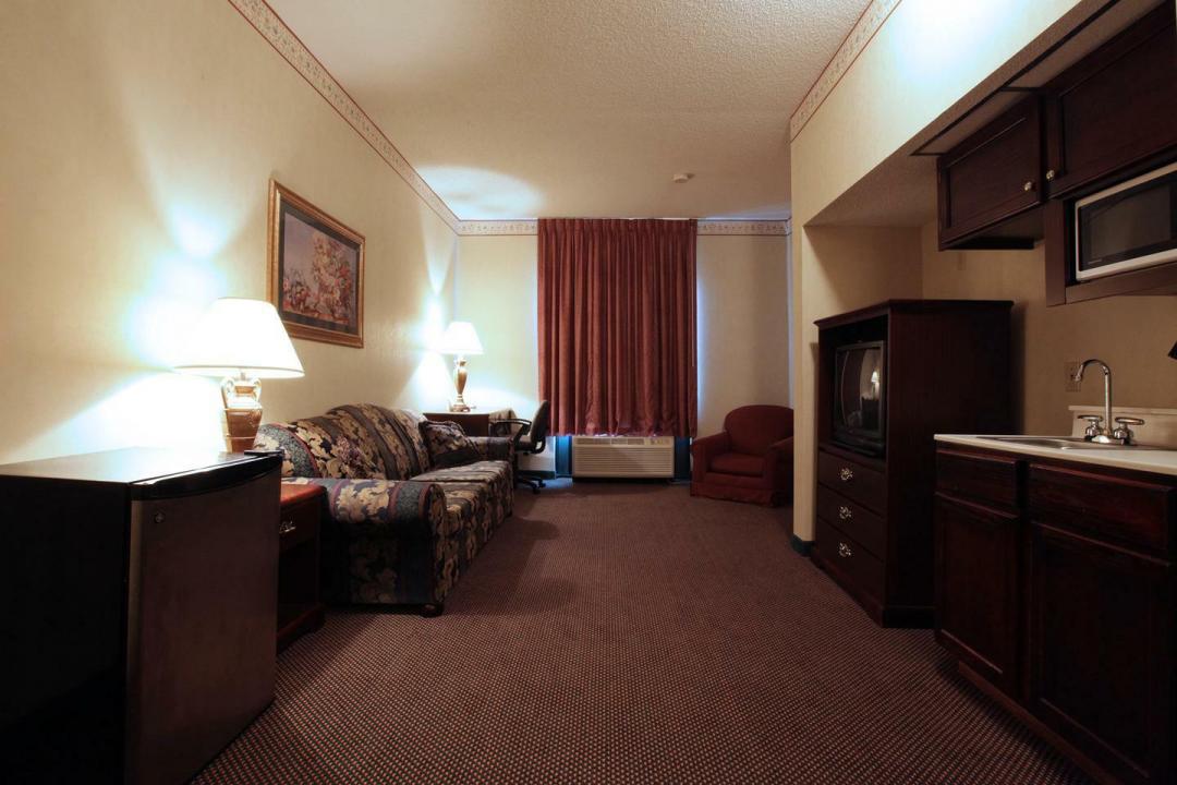 Hotel guest room