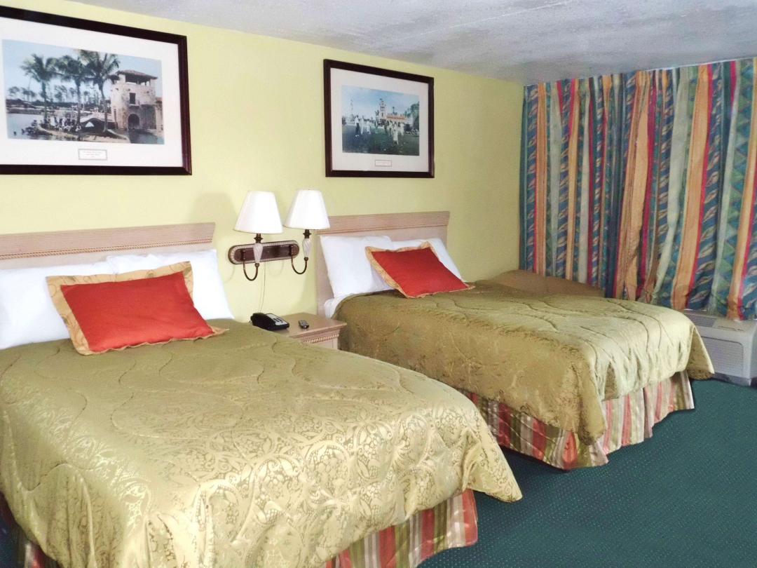 Guest room with two beds